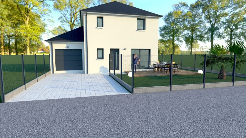 Maison &agrave; construire &agrave; Vaucelles (14400)