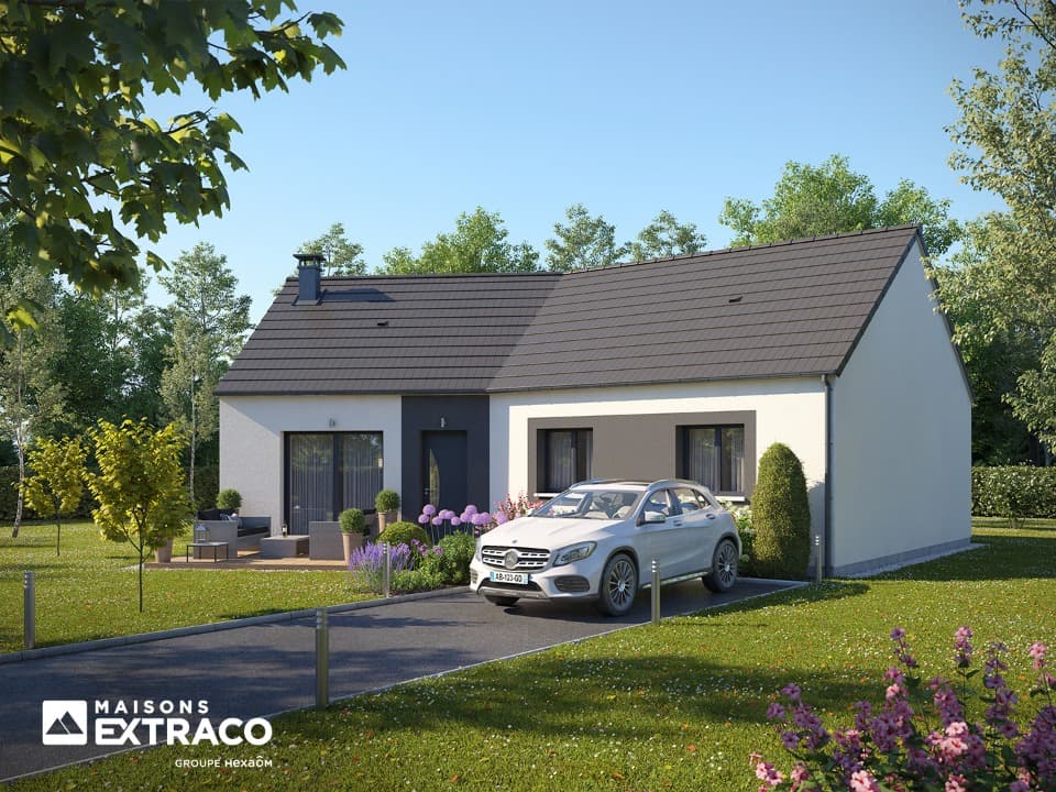 Maison &agrave; construire &agrave; Bolleville (76210)