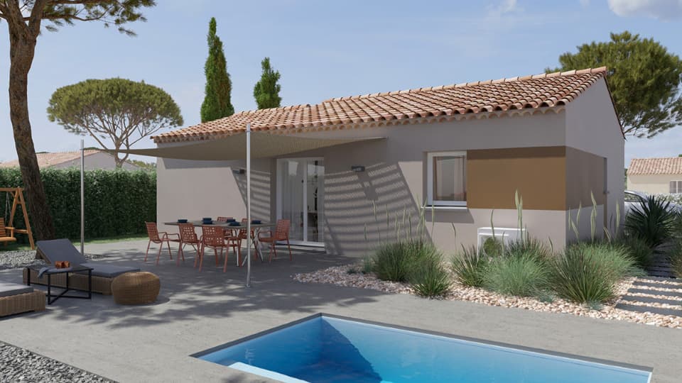 Maison &agrave; construire &agrave; Claret (34270)