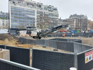 L'activité dans les travaux publics en repli