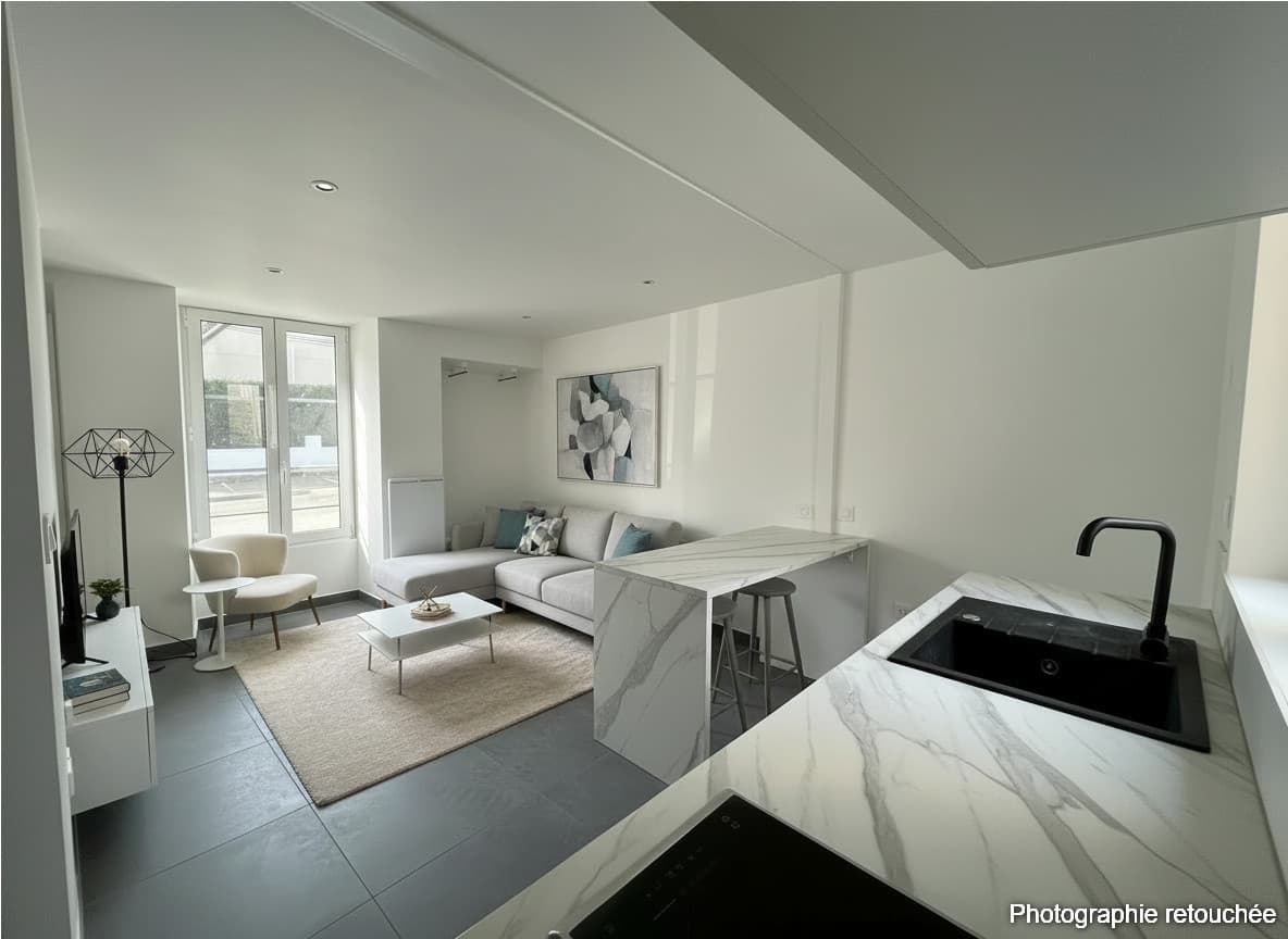 Maison de ville 40m2 + 2 parkings