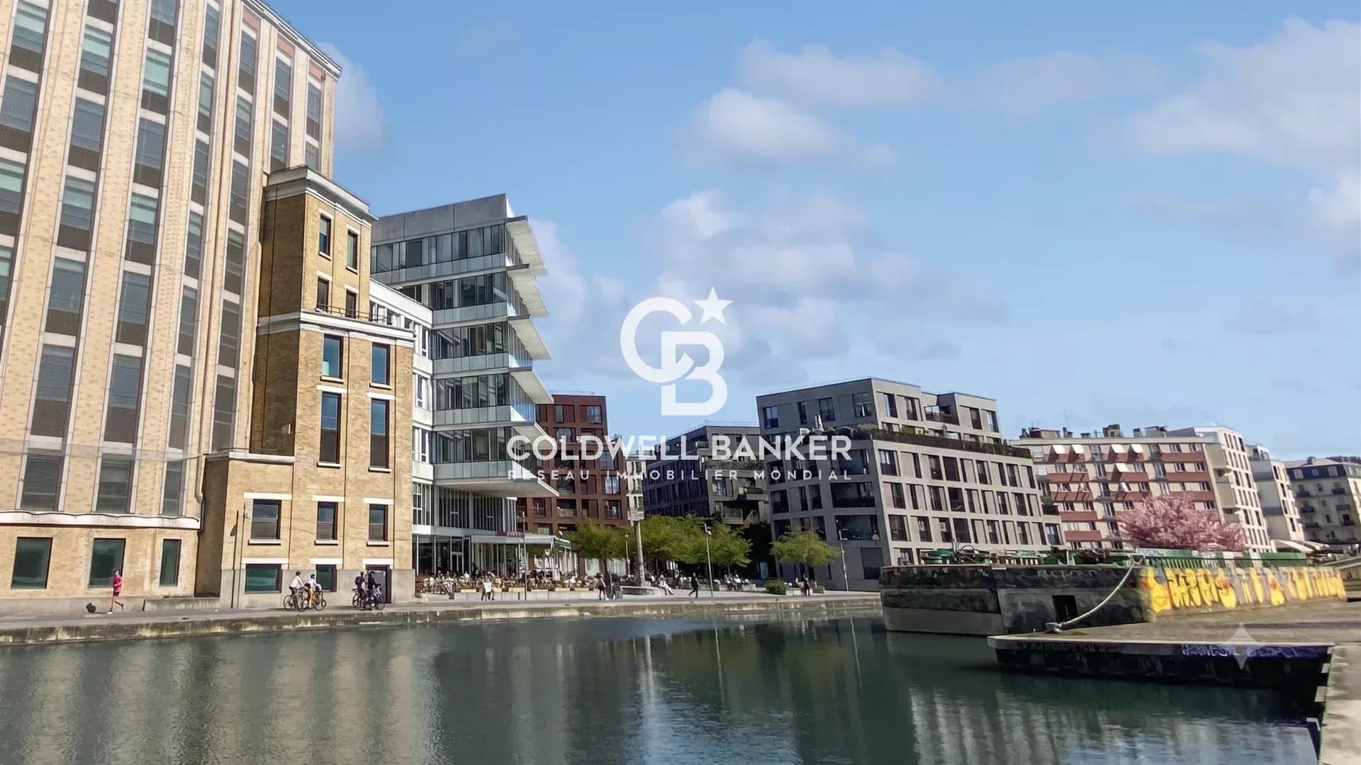 Pantin Canal - Appartement 3 chambres - Parking